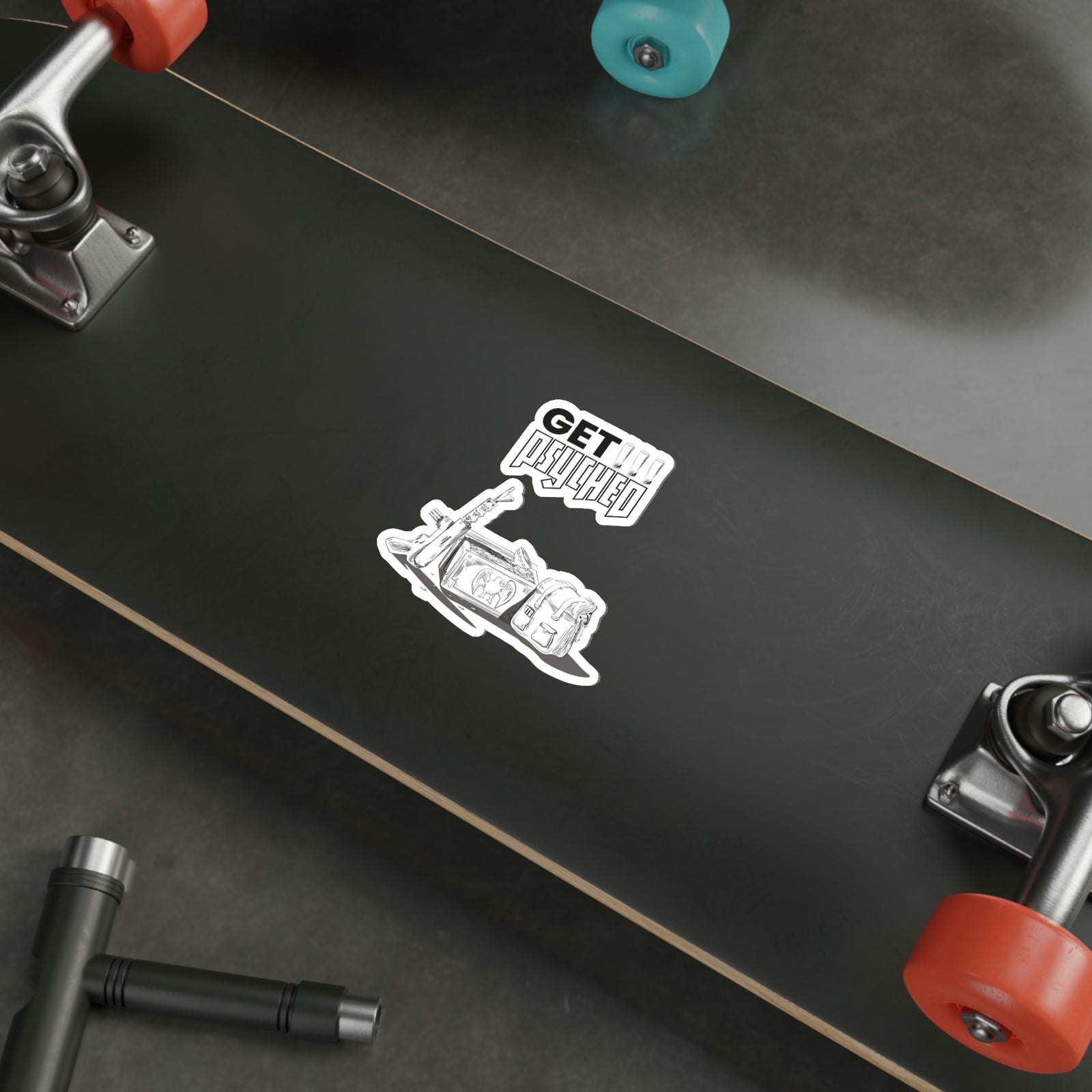 Wolfenstein 3D - Get Psyched - Stickers