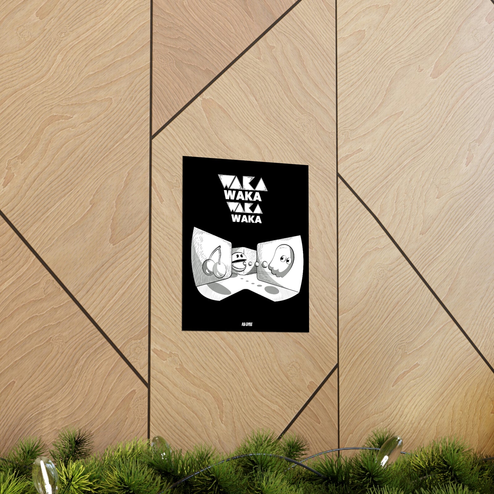 PacMan - WakaWaka - Matte Posters