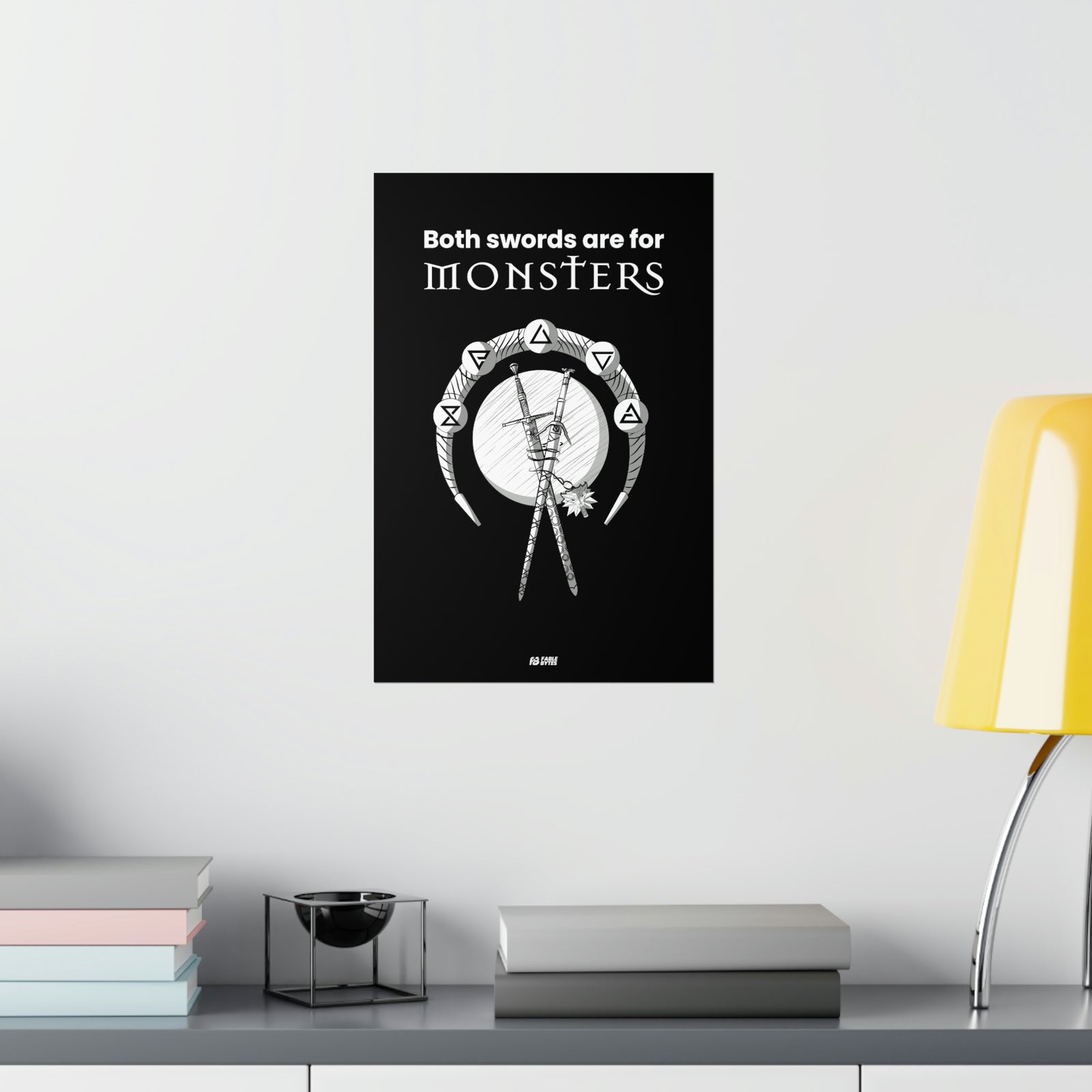 The Witcher - Swords - Matte Posters