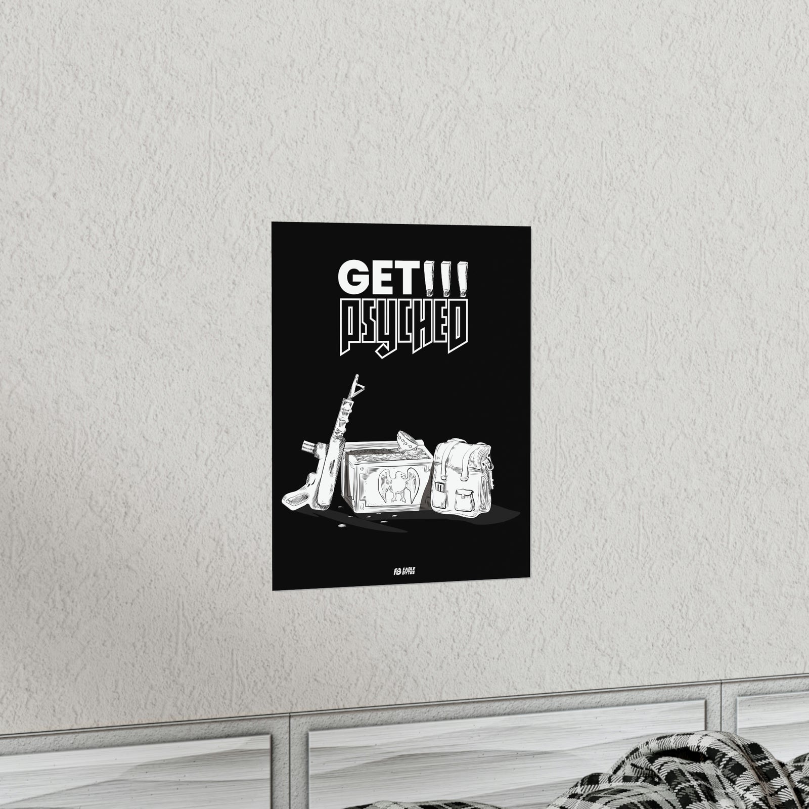 Wolfenstein 3D - Get Psyched - Matte Posters