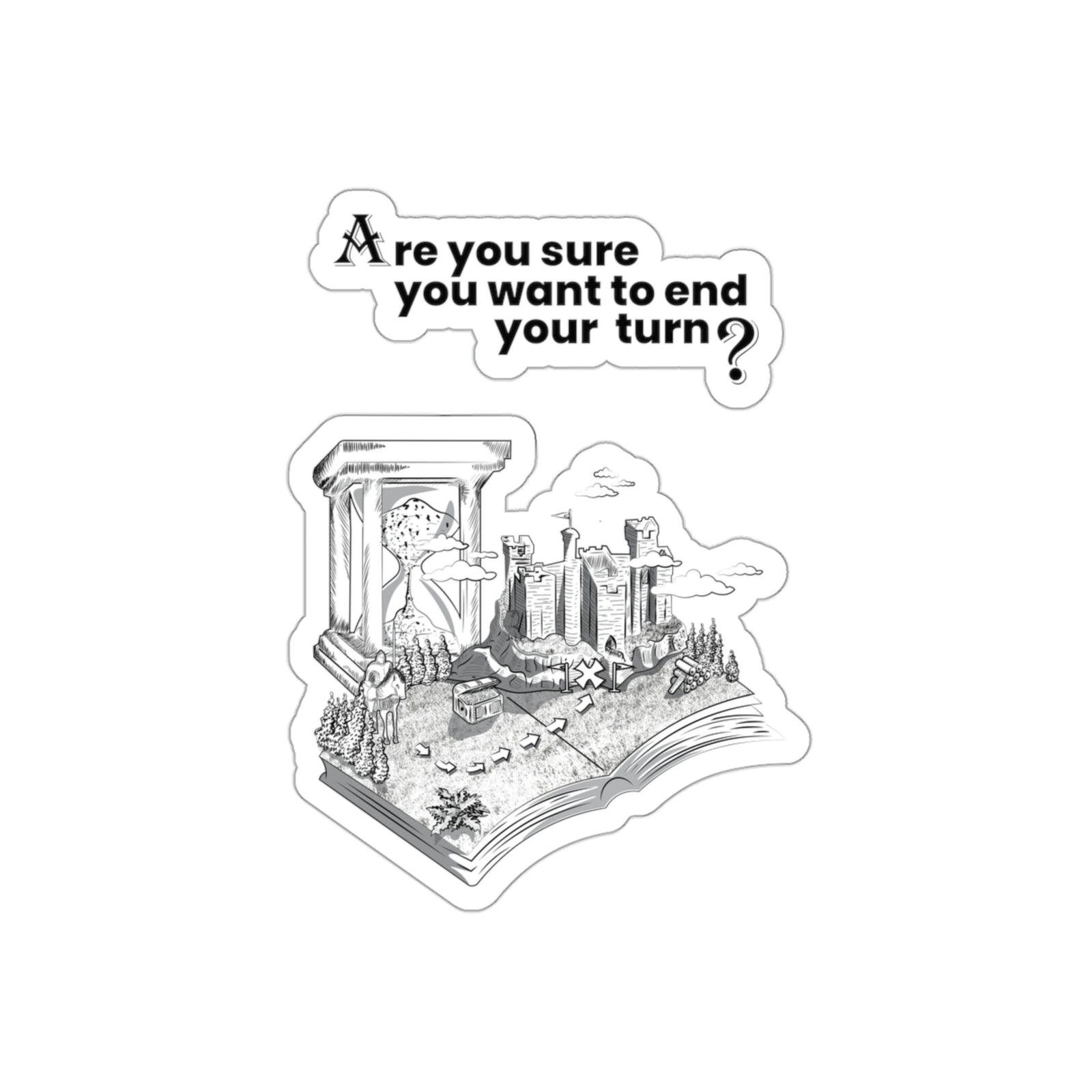 Heroes 3 - End Turn - Stickers