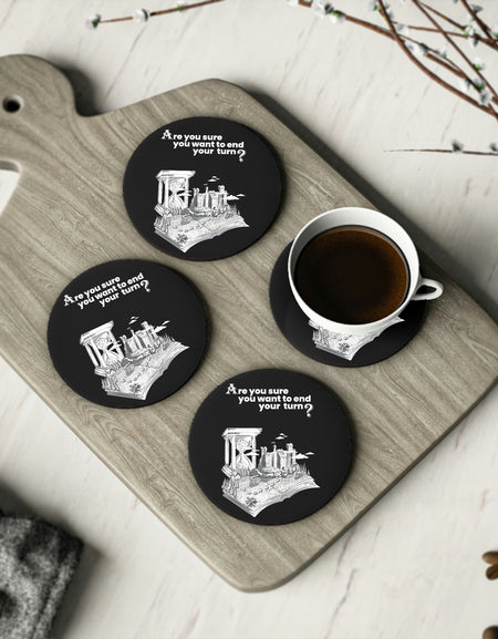 Heroes 3 - End Turn - Coasters