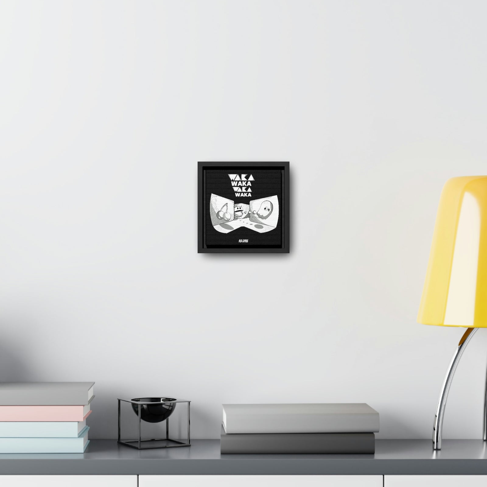 PacMan - WakaWaka - Framed Canvas