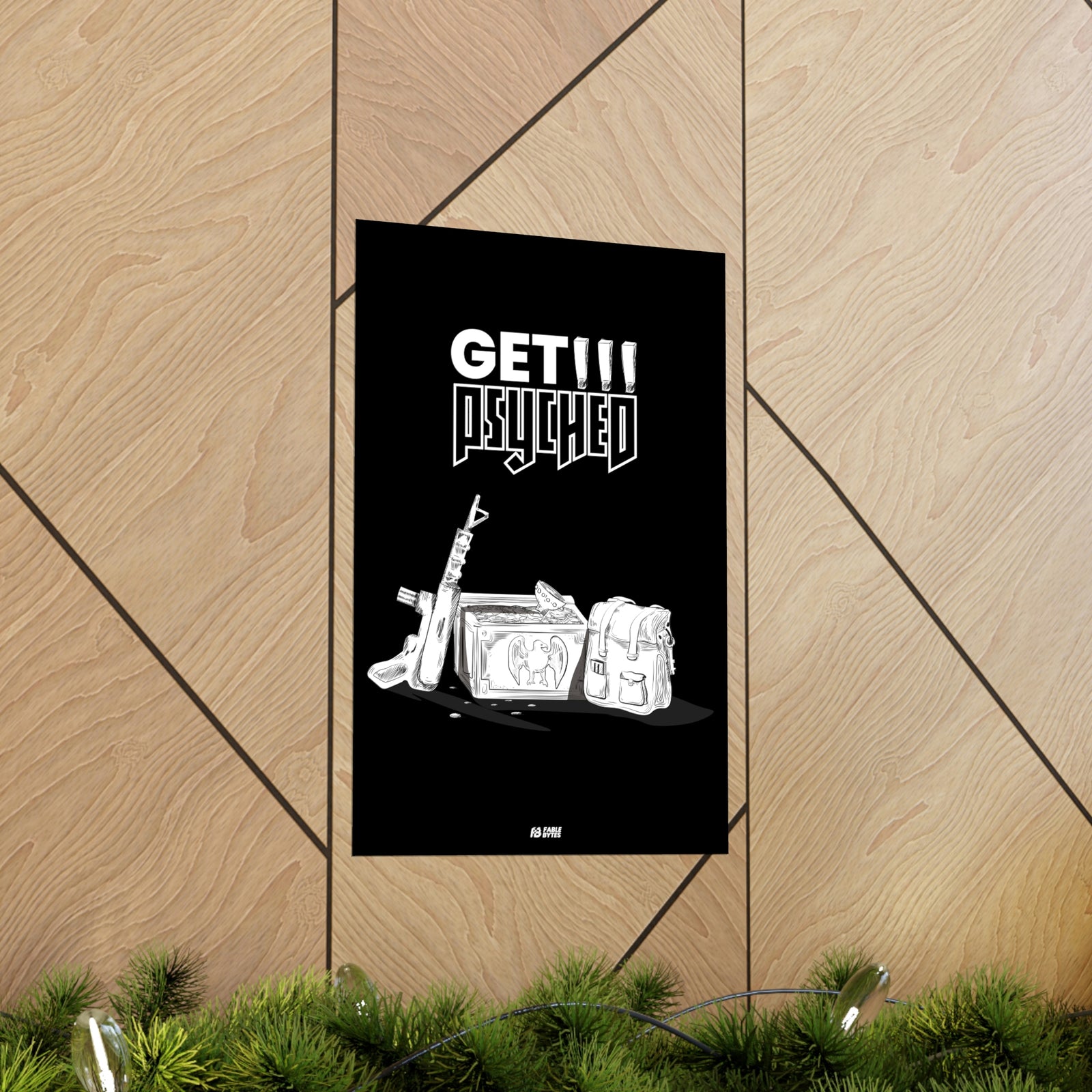 Wolfenstein 3D - Get Psyched - Matte Posters