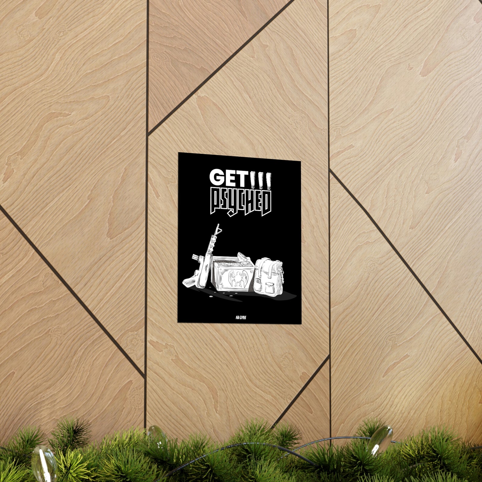 Wolfenstein 3D - Get Psyched - Matte Posters