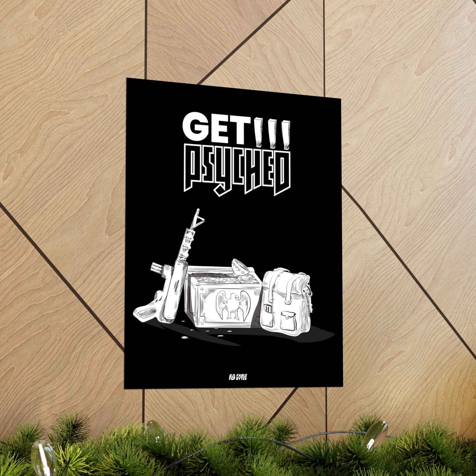 Wolfenstein 3D - Get Psyched - Matte Posters