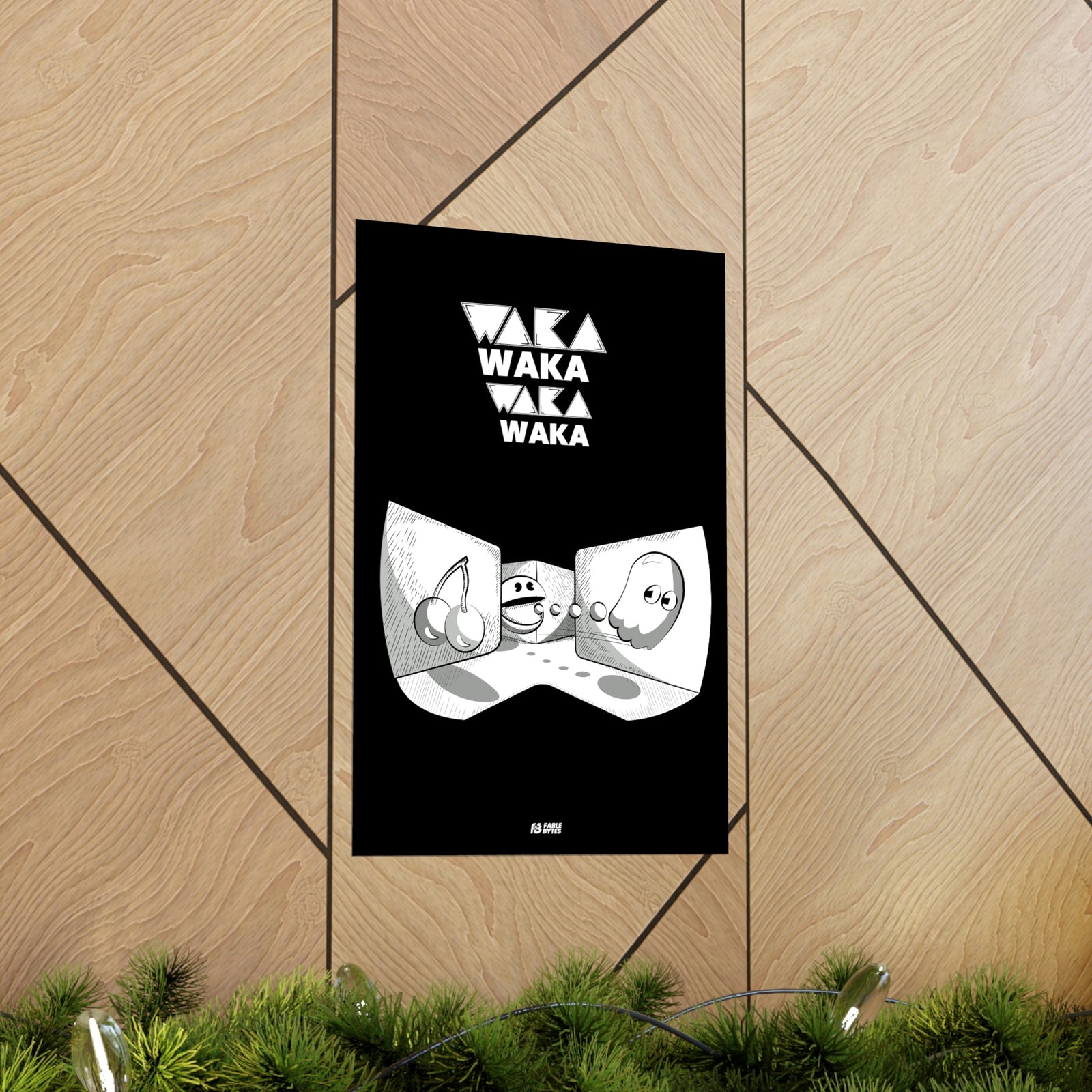 PacMan - WakaWaka - Matte Posters
