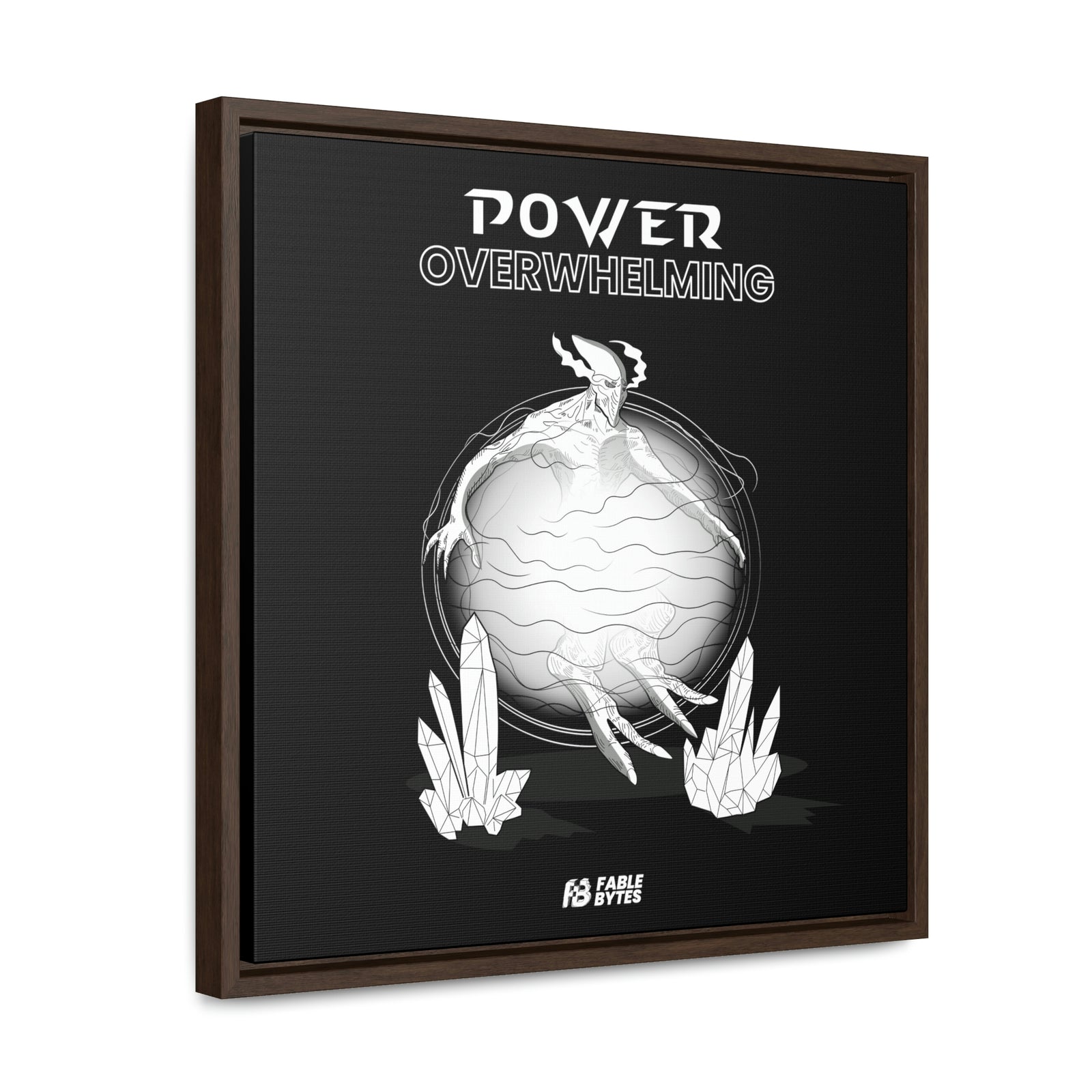 Starcraft - Power Overwhelming - Framed Canvas