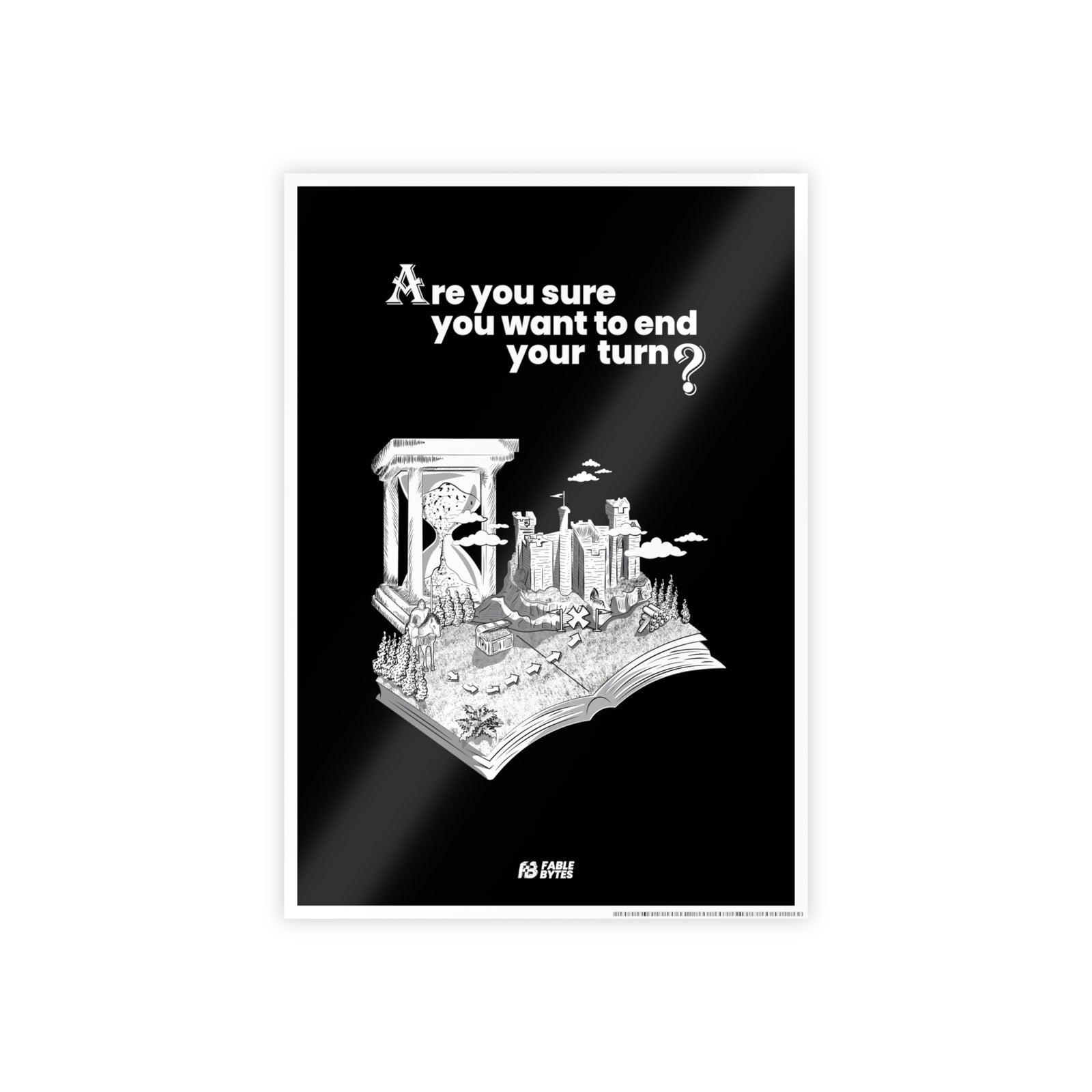 Heroes 3 - End Turn - Glossy Posters