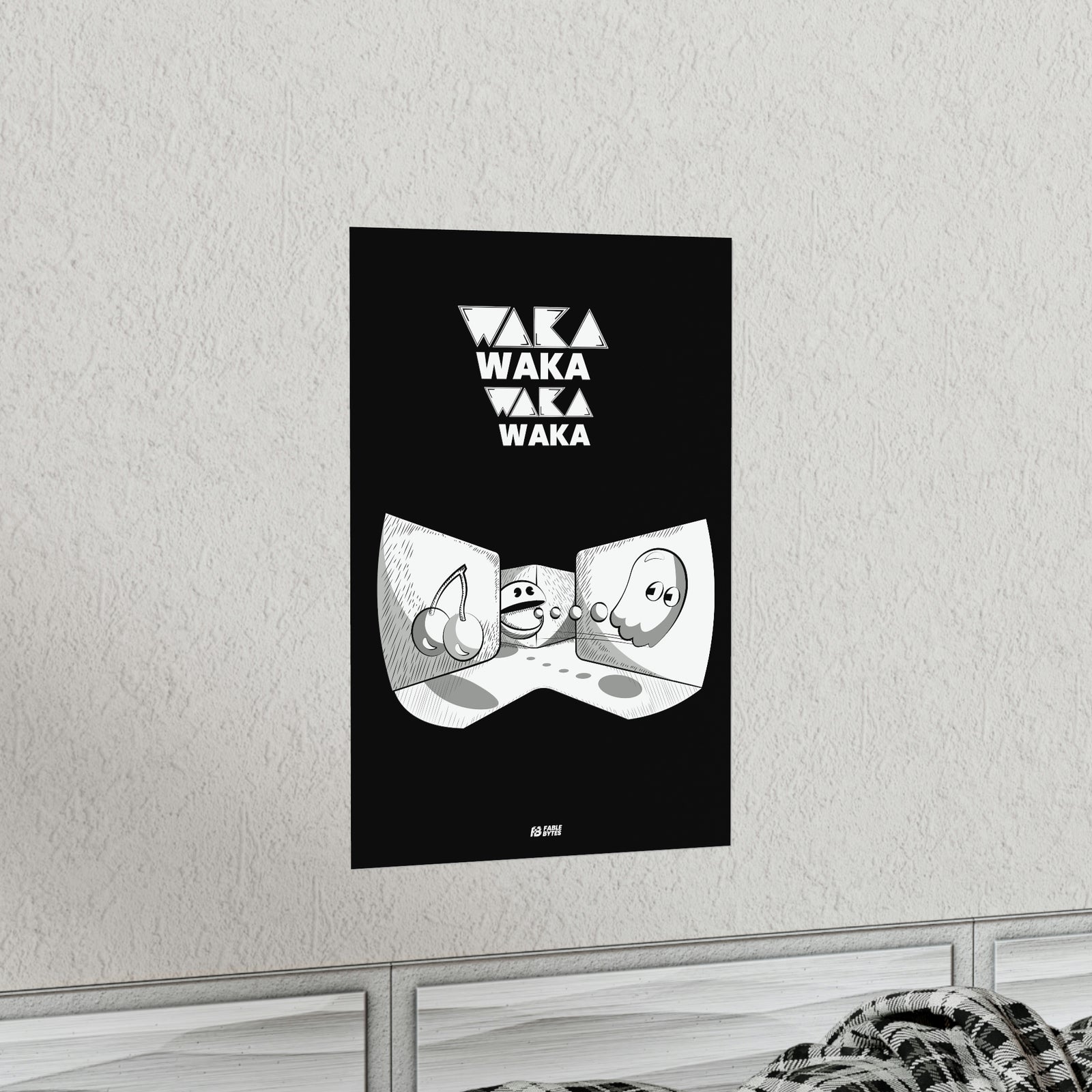 PacMan - WakaWaka - Matte Posters