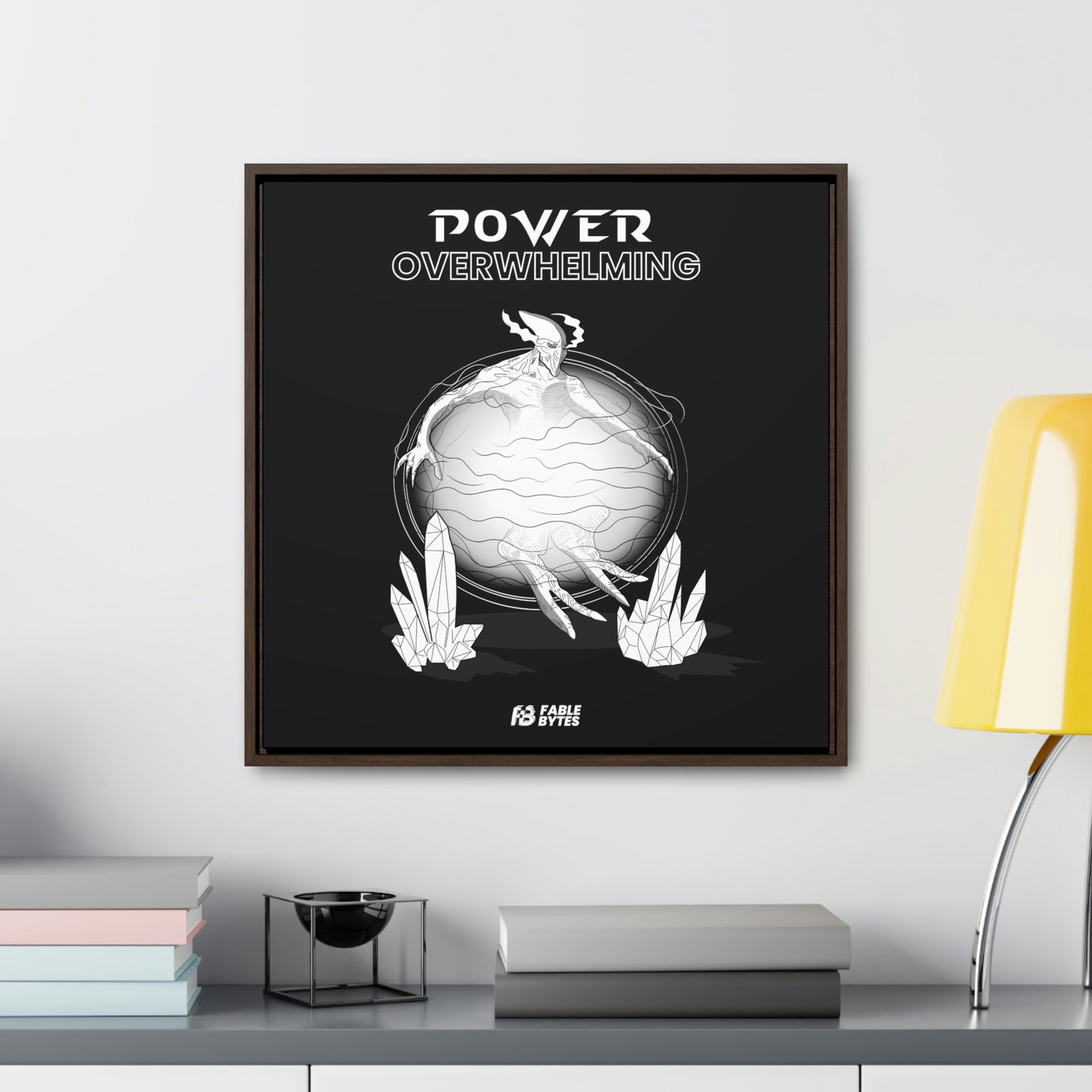Starcraft - Power Overwhelming - Framed Canvas