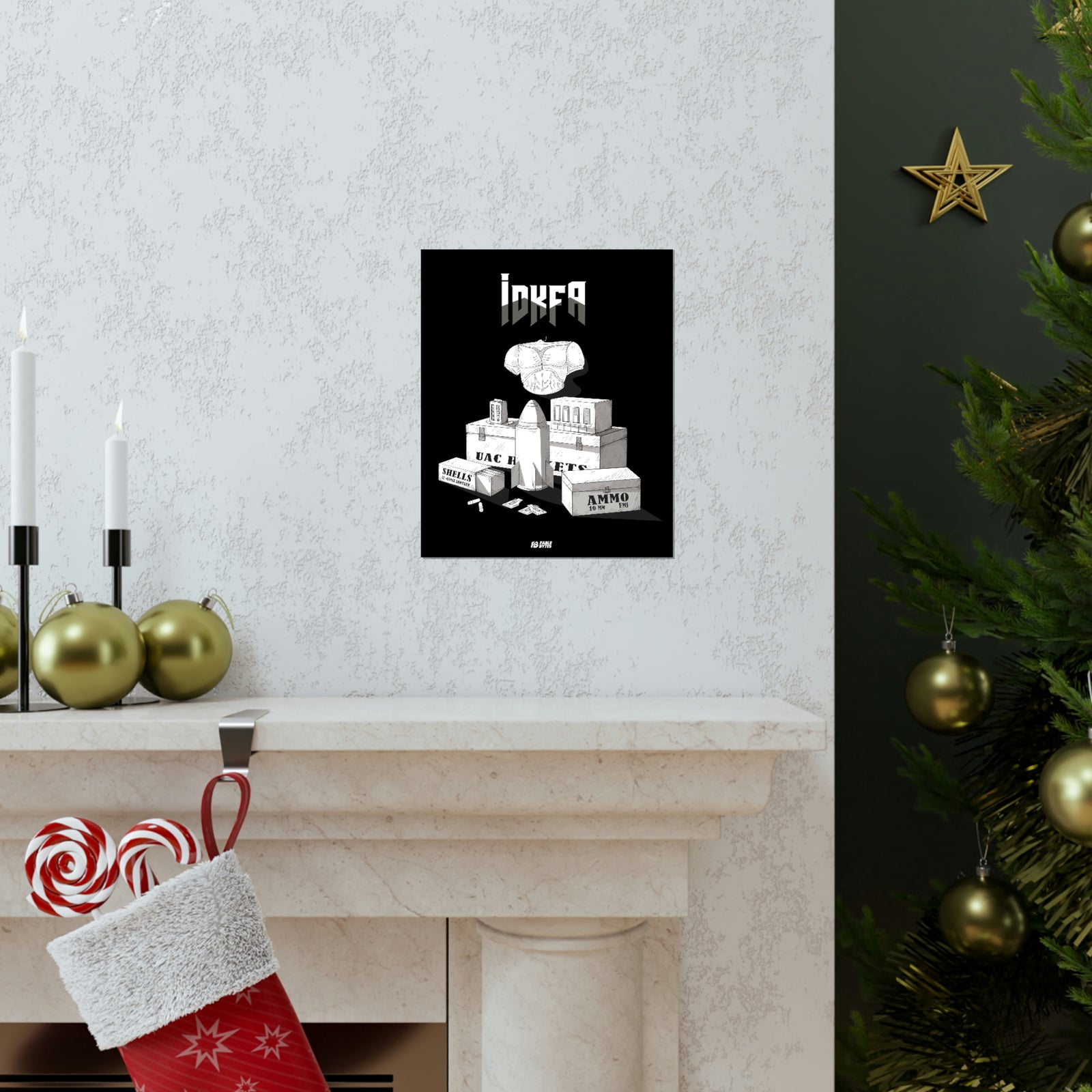 Doom - IDKFA - Matte Posters