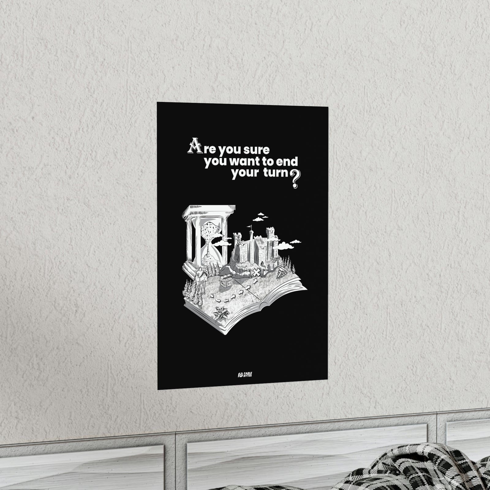 Heroes 3 - End Turn - Matte Posters