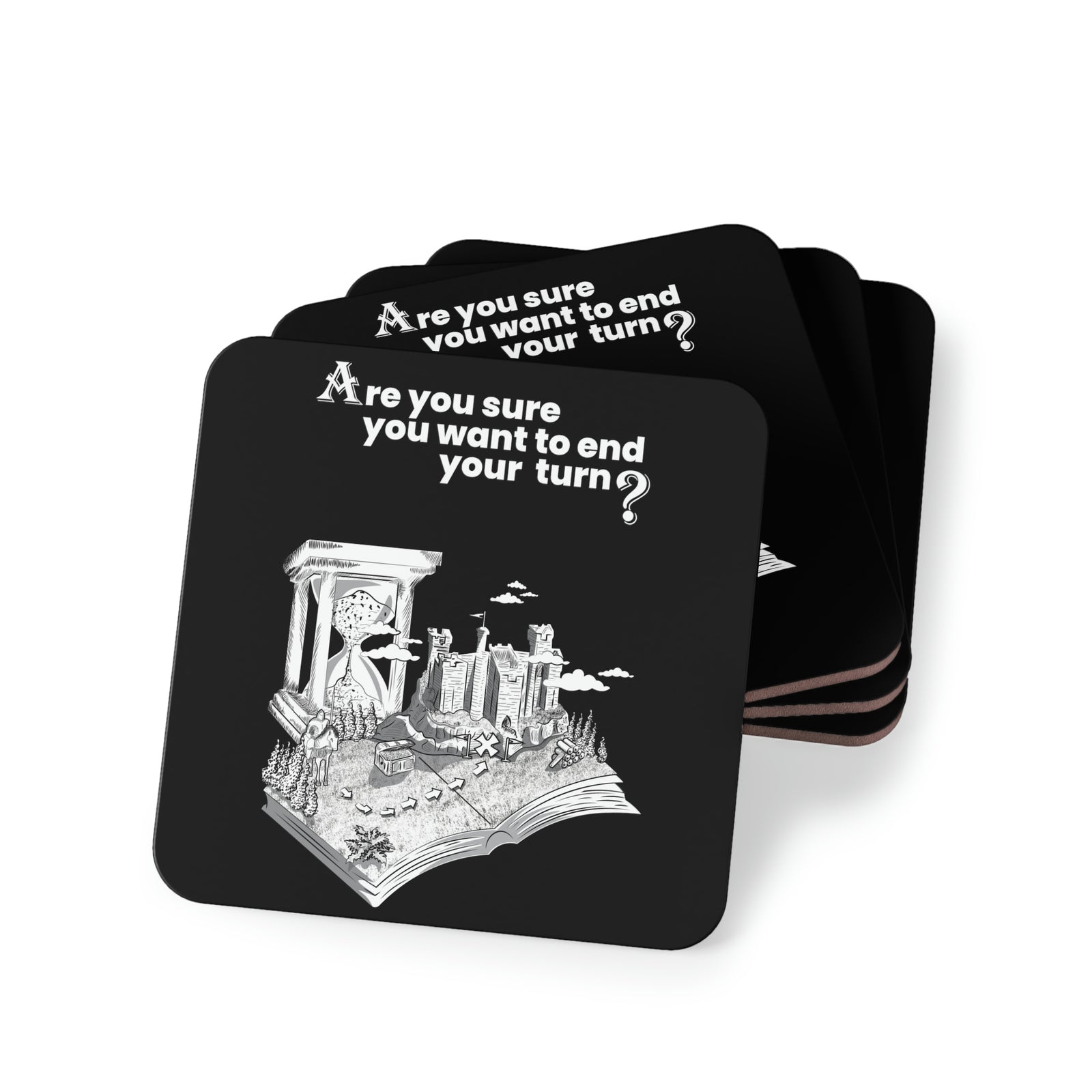 Heroes 3 - End Turn - Coasters