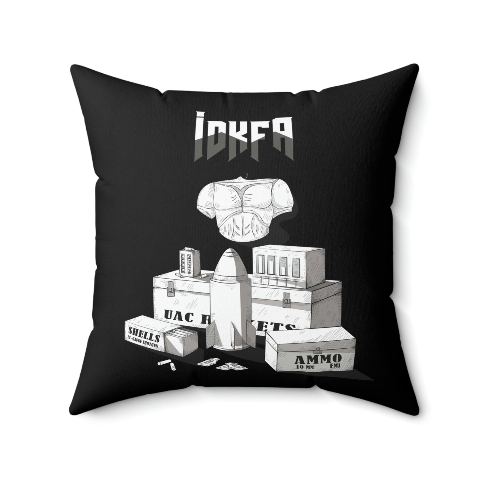 Doom - IDKFA - Pillow