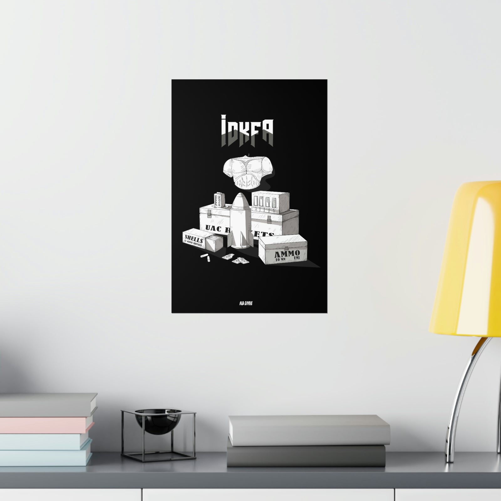 Doom - IDKFA - Matte Posters