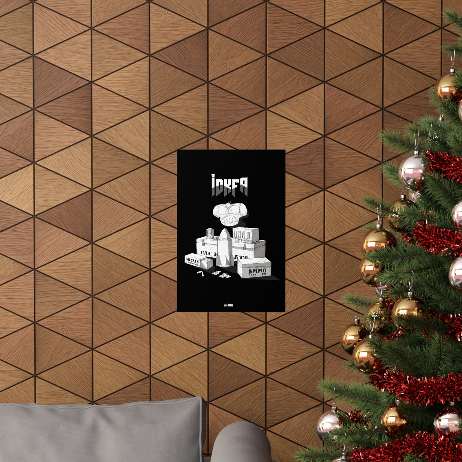 Doom - IDKFA - Matte Posters