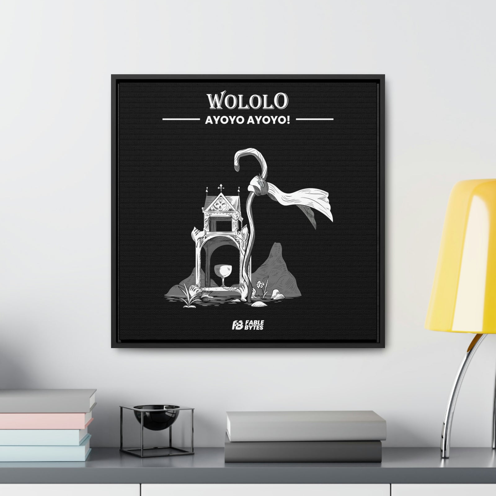 AoE - Wololo - Framed Canvas