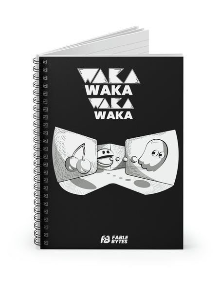 PacMan - WakaWaka - Spiral Notebook