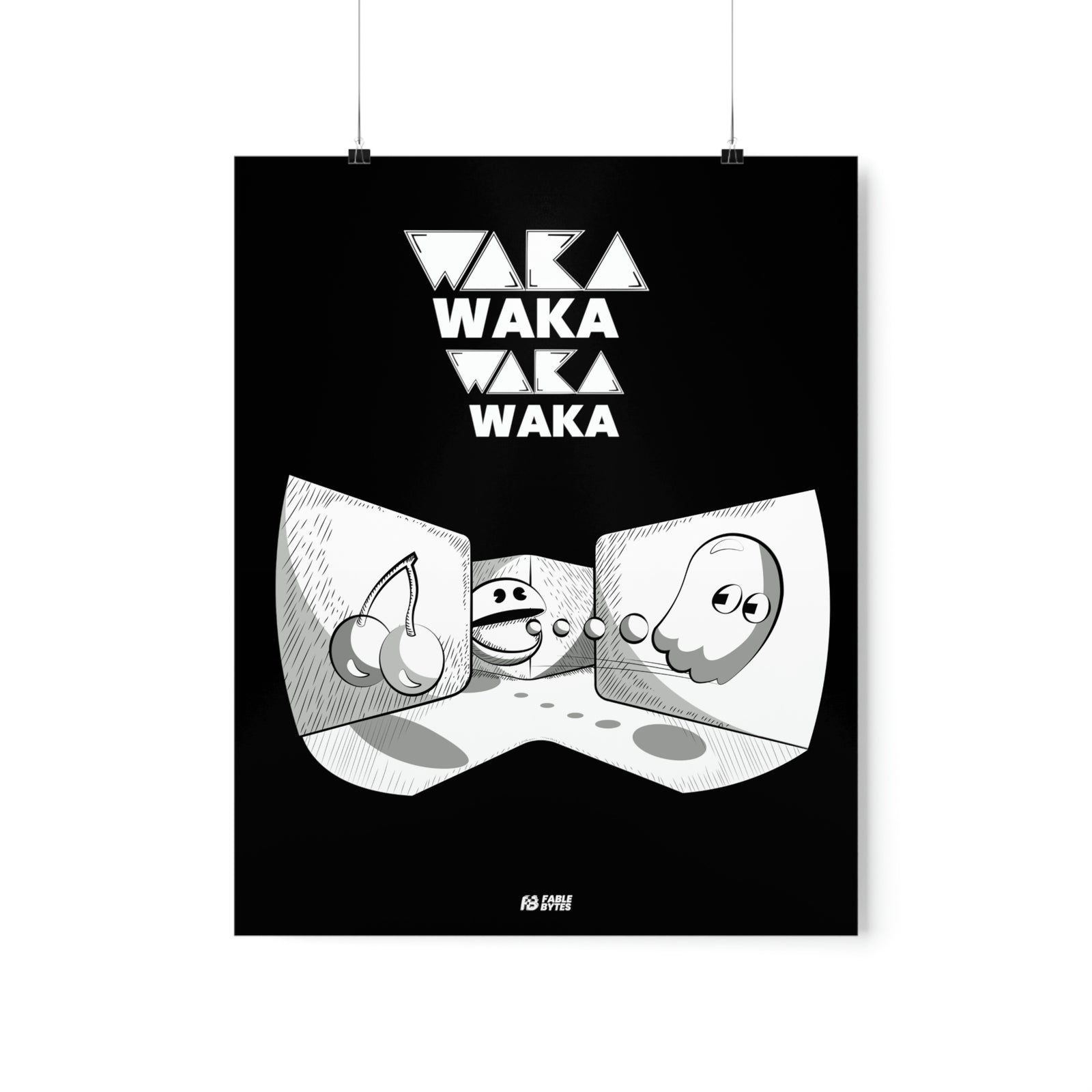 PacMan - WakaWaka - Matte Posters