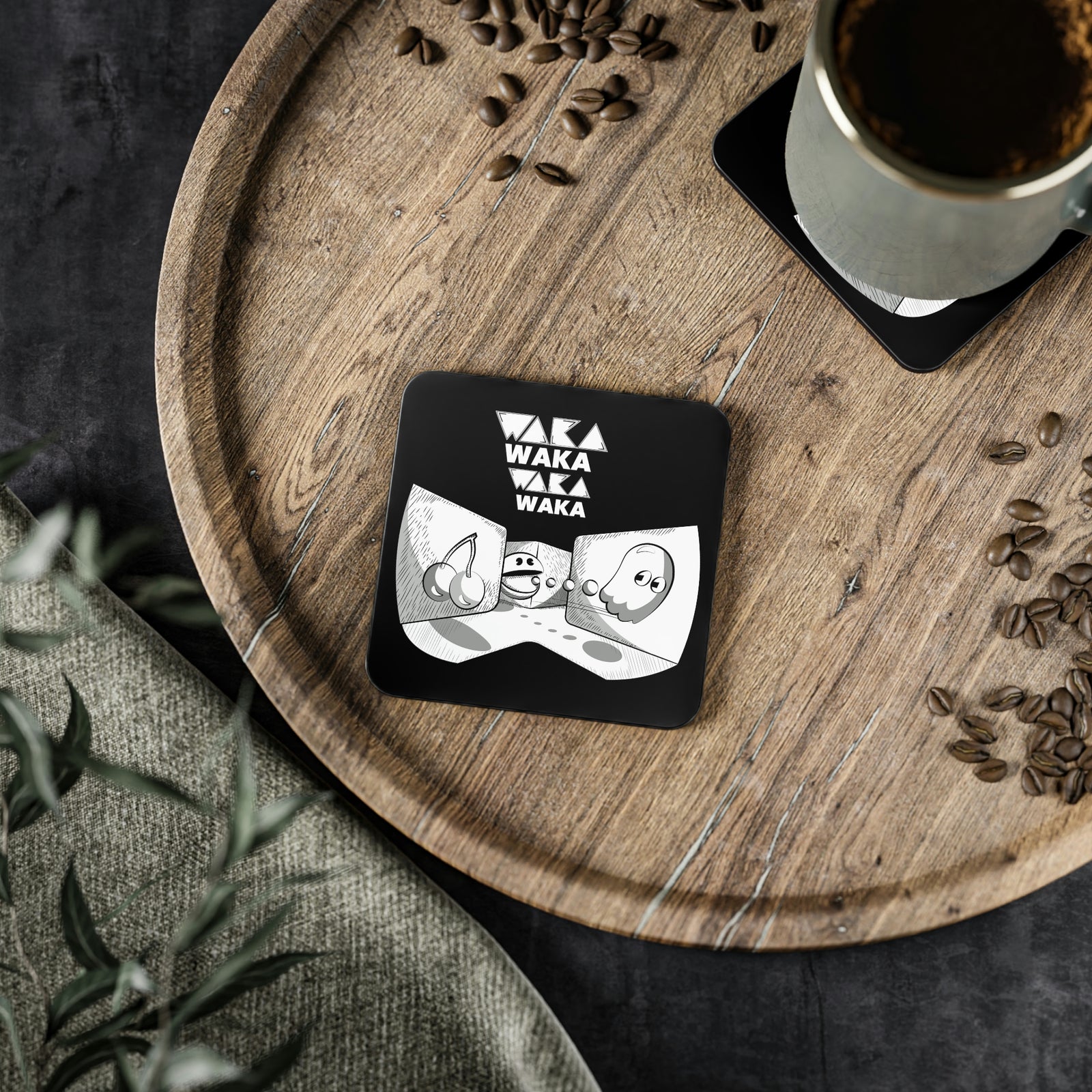 PacMan - WakaWaka - Coasters