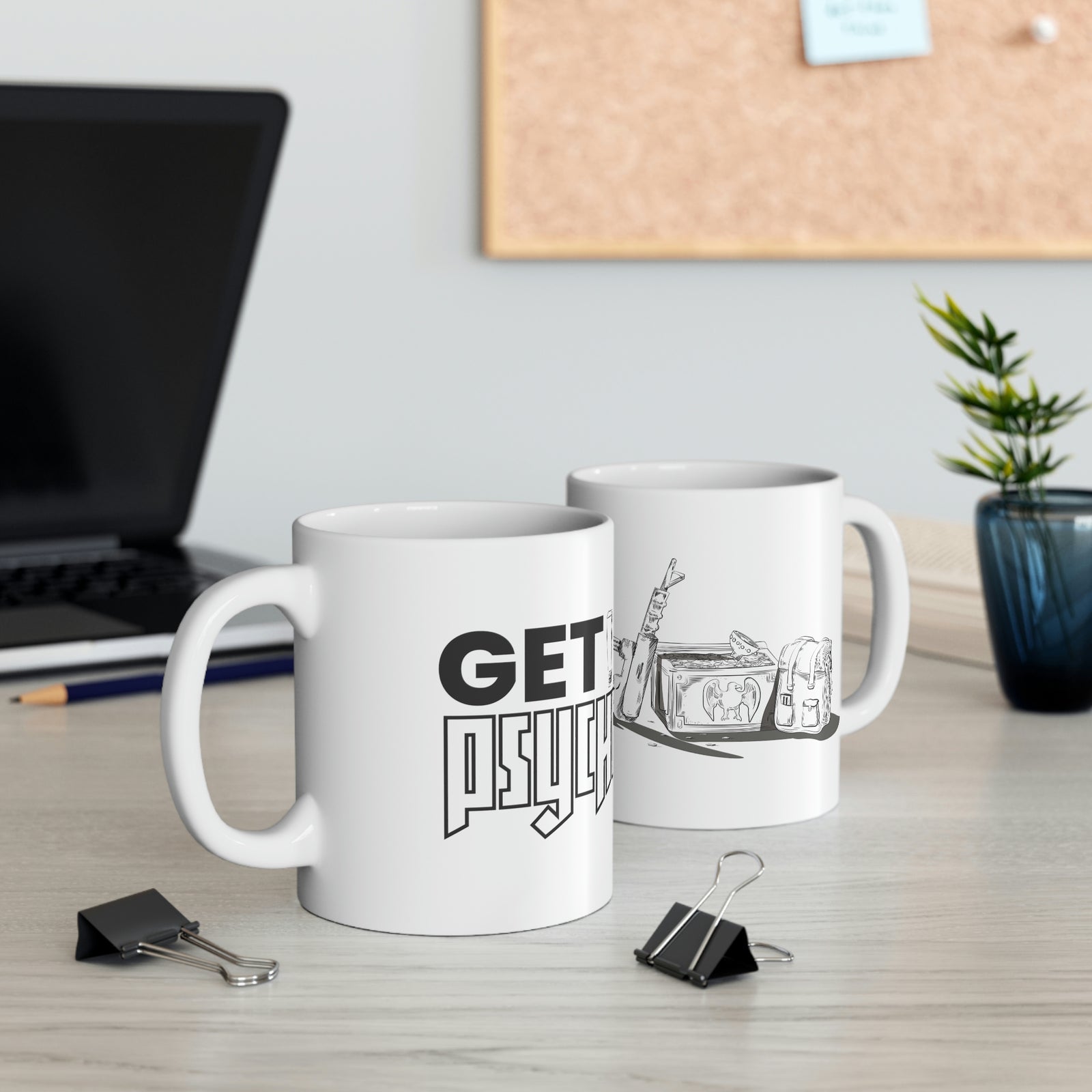 Wolfenstein 3D - Get Psyched - W. Mug