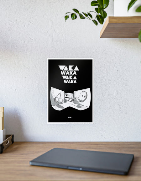 PacMan - WakaWaka - Glossy Posters