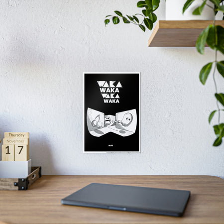 PacMan - WakaWaka - Glossy Posters