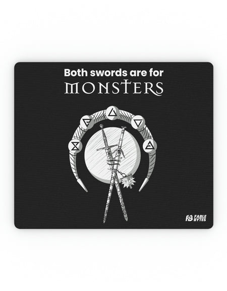 The Witcher - Swords - Rectangular Mouse Pad