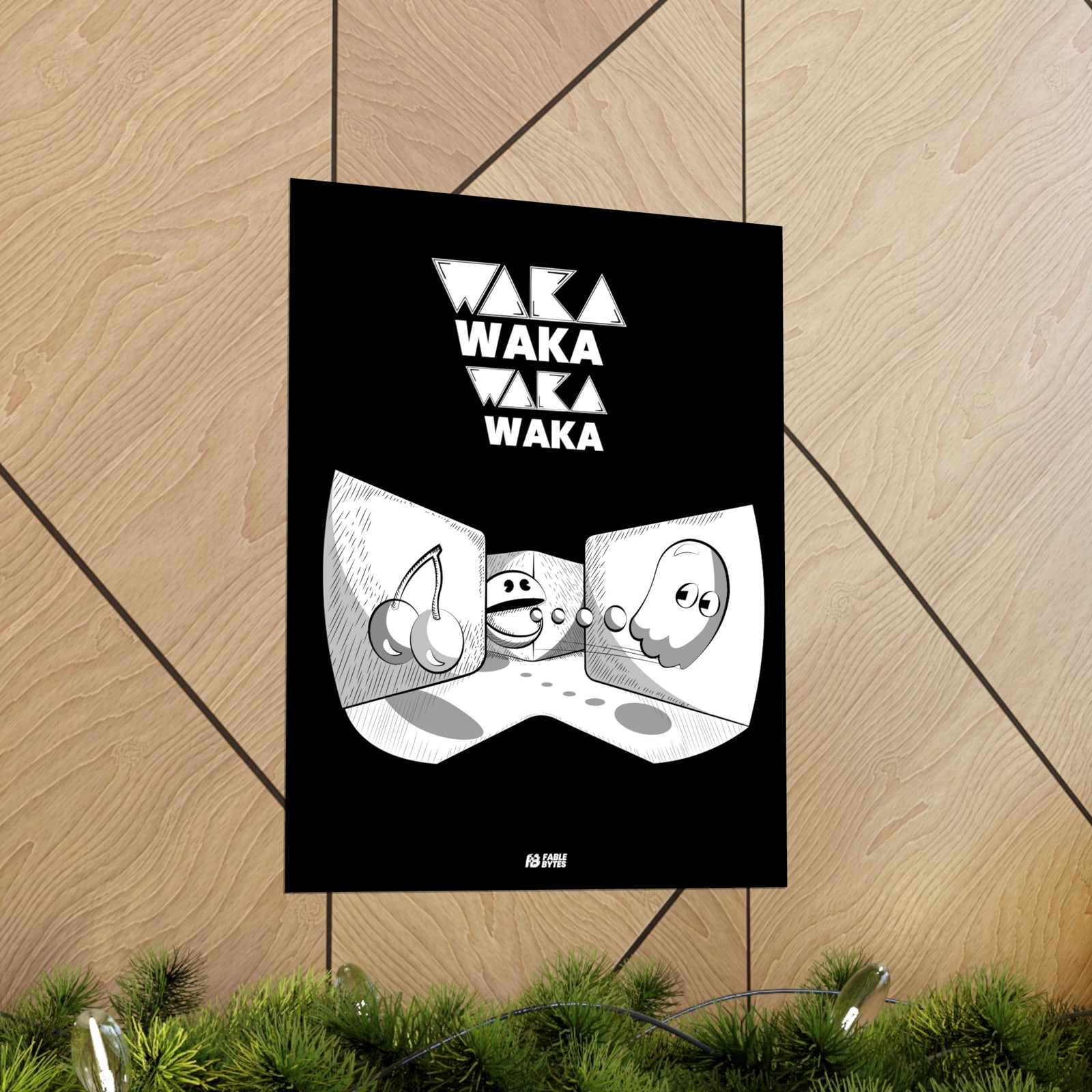 PacMan - WakaWaka - Matte Posters
