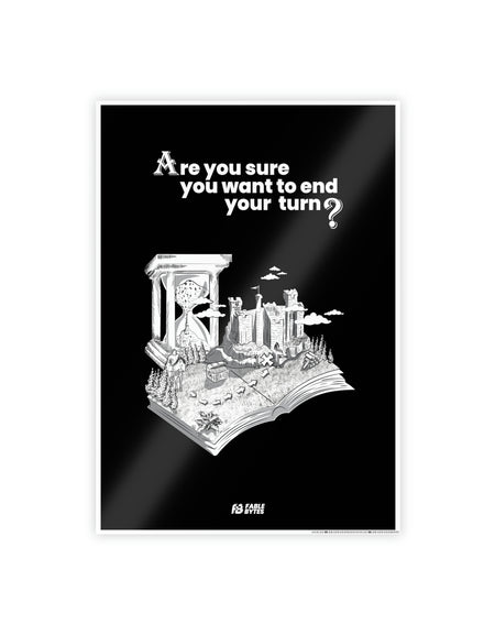 Heroes 3 - End Turn - Glossy Posters