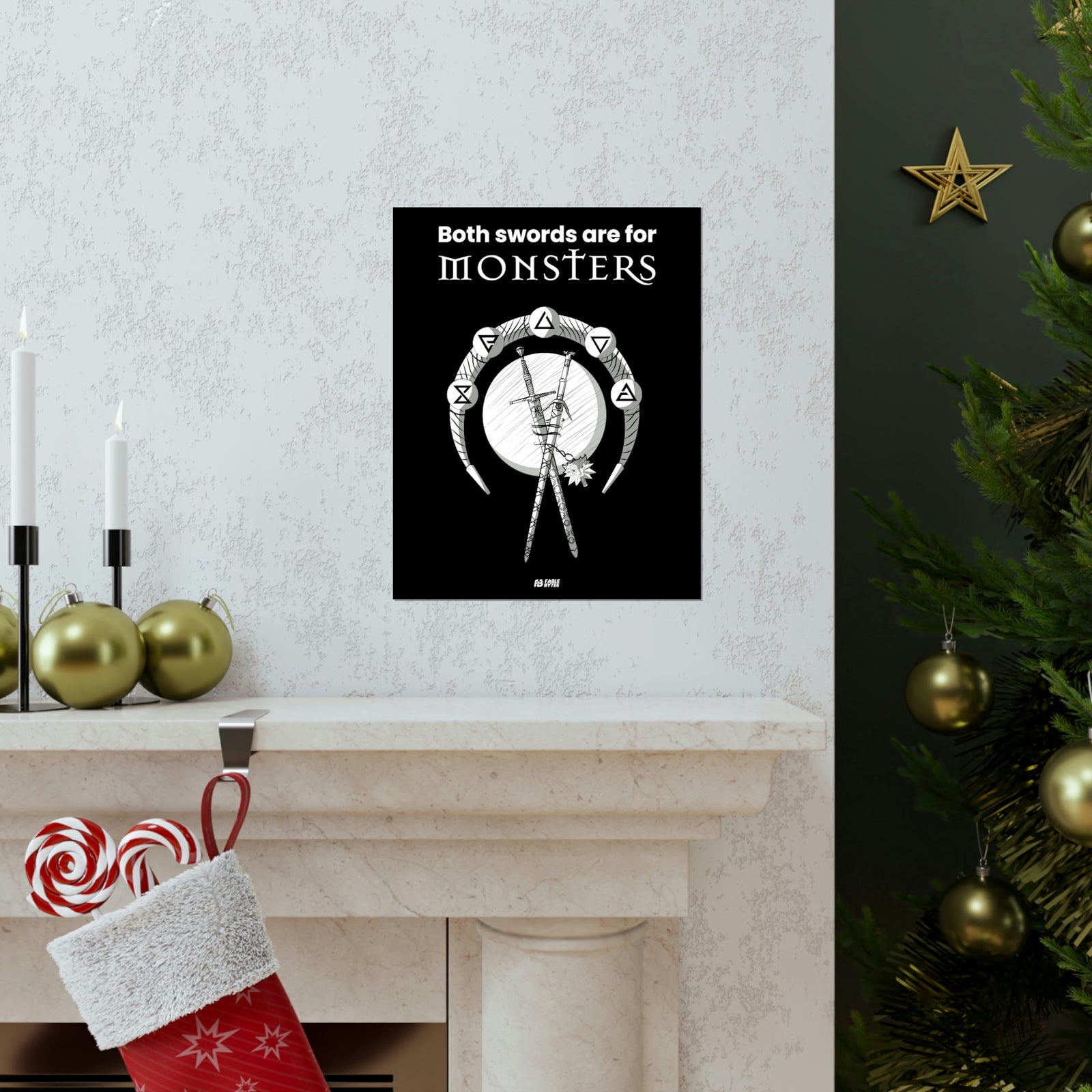 The Witcher - Swords - Matte Posters