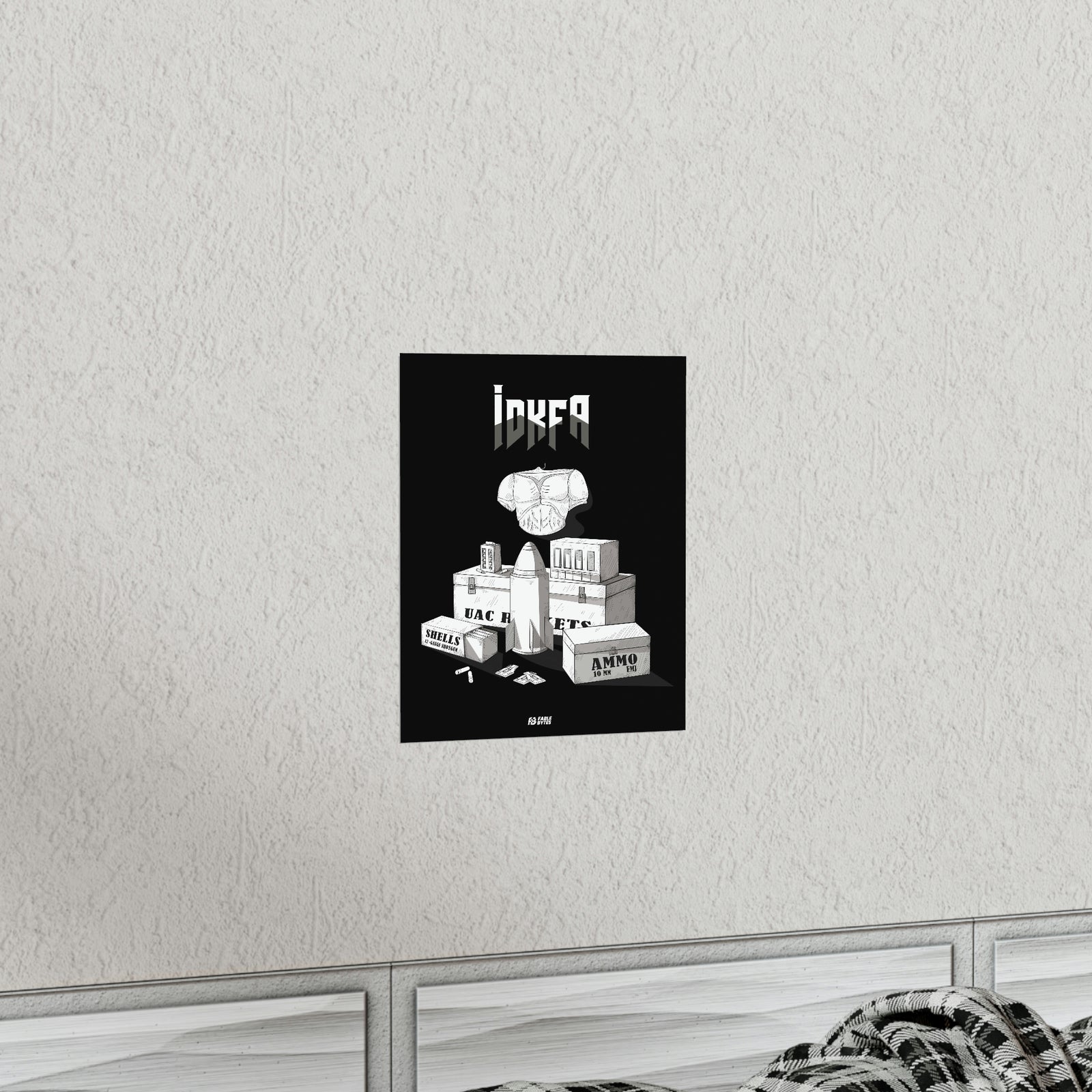 Doom - IDKFA - Matte Posters