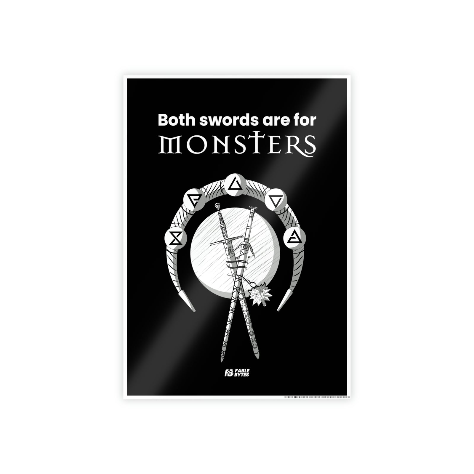 The Witcher - Swords - Glossy Posters