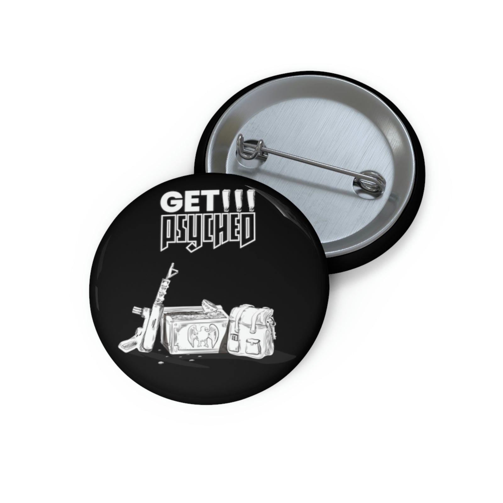 Wolfenstein 3D - Get Psyched - Pins