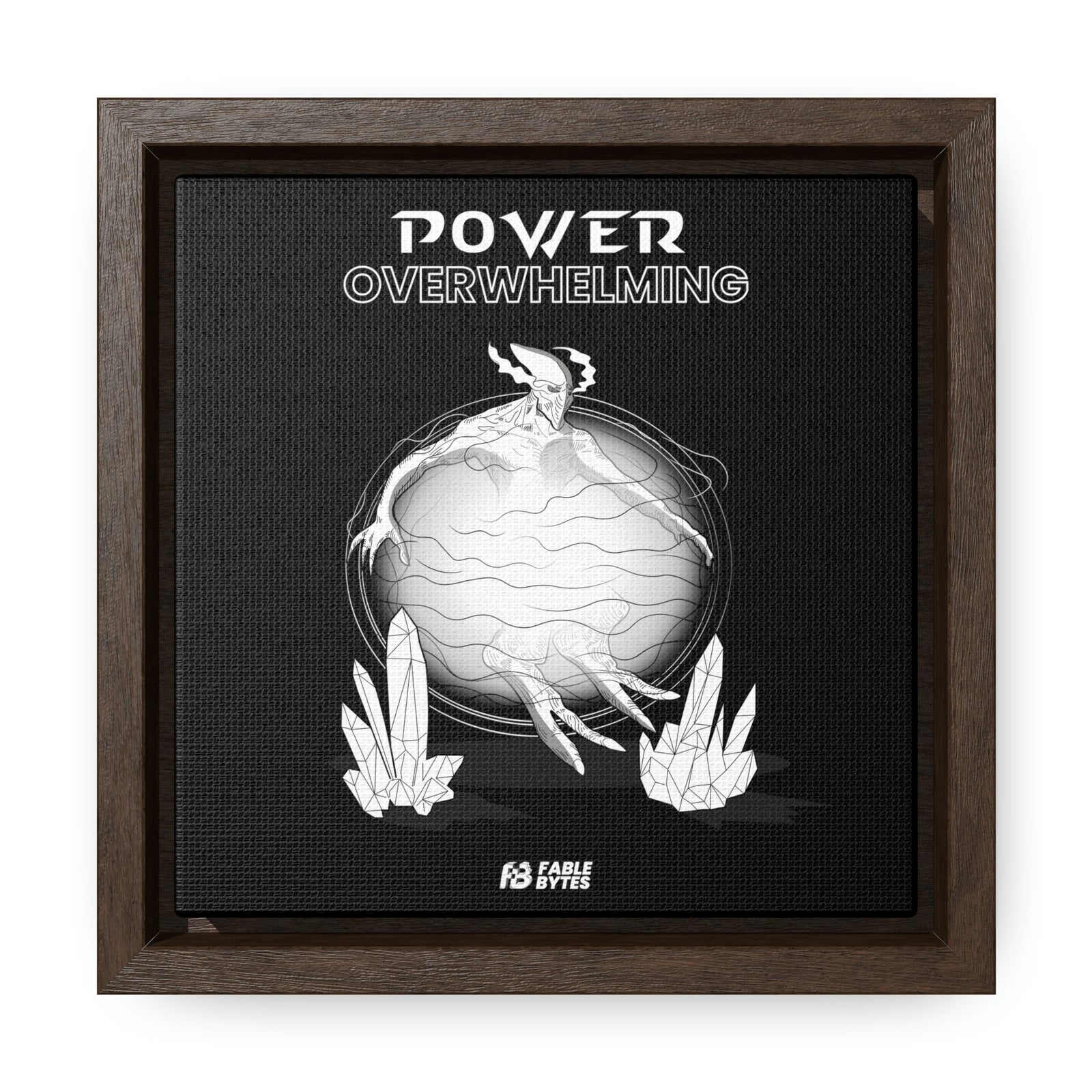 Starcraft - Power Overwhelming - Framed Canvas