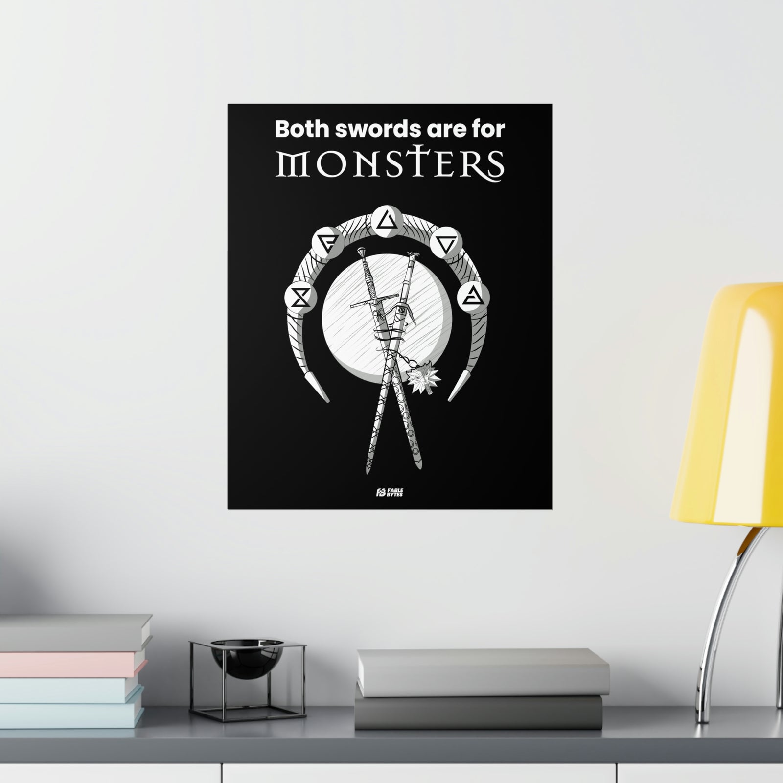 The Witcher - Swords - Matte Posters