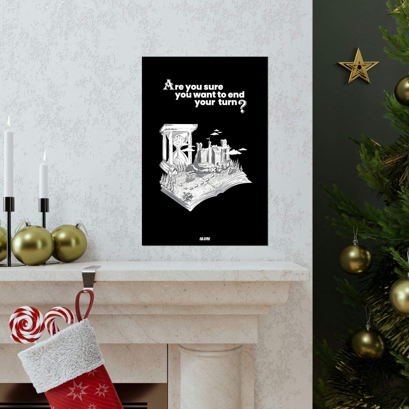 Heroes 3 - End Turn - Matte Posters