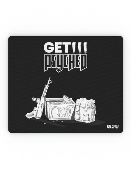 Wolfenstein 3D - Get Psyched - Rectangular Mouse Pad