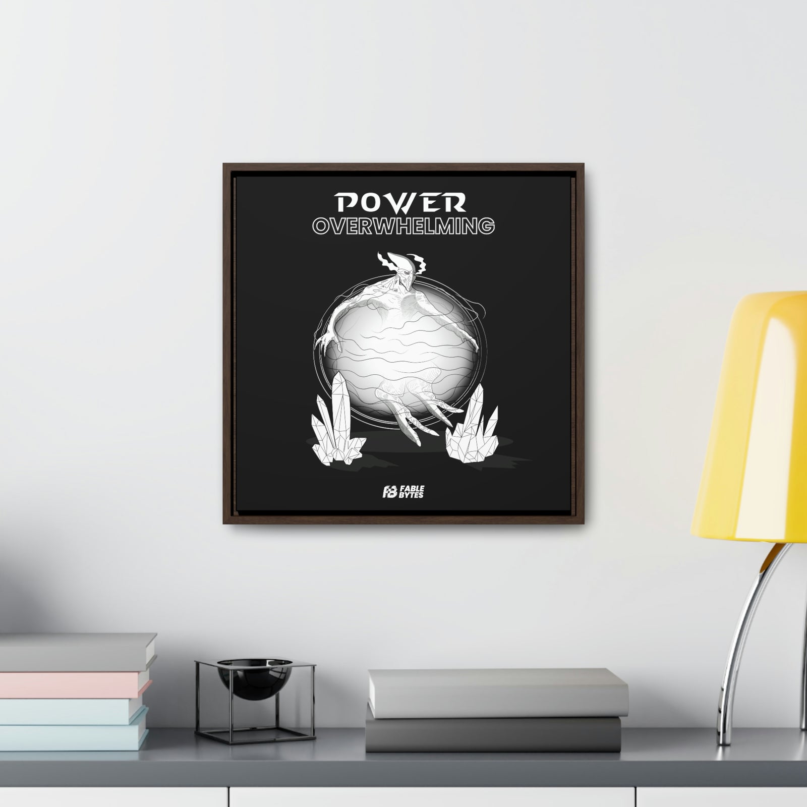 Starcraft - Power Overwhelming - Framed Canvas