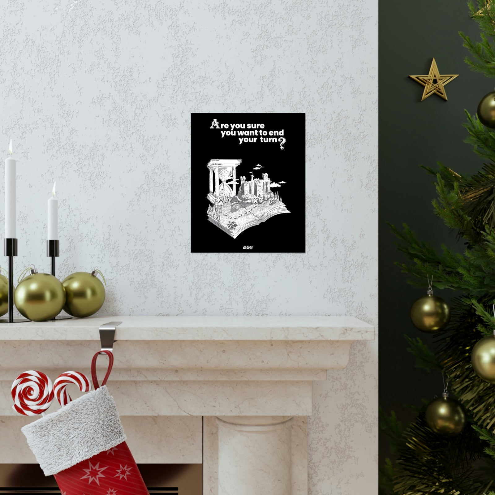 Heroes 3 - End Turn - Matte Posters