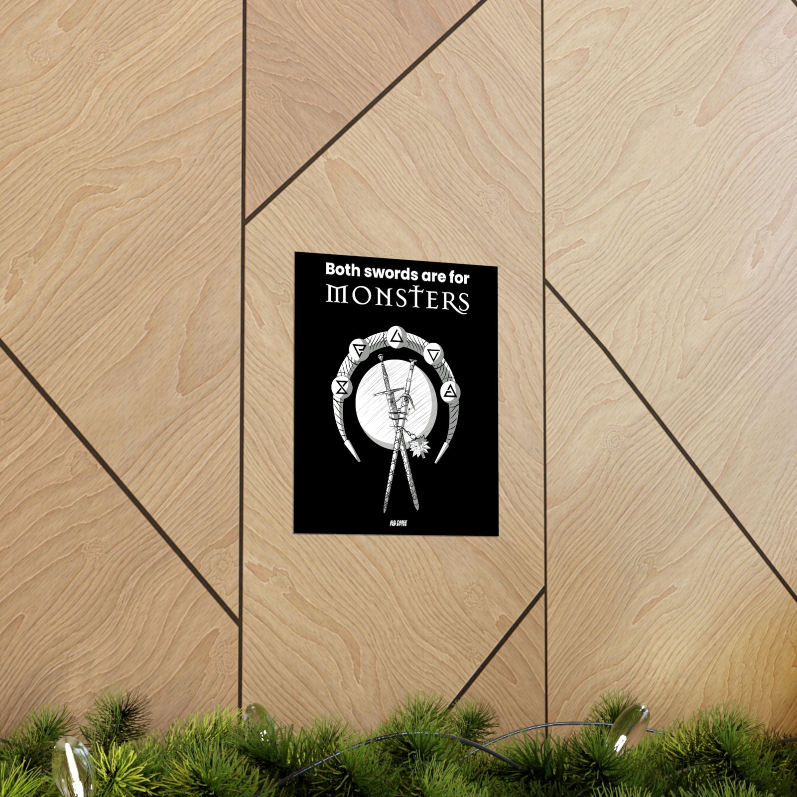 The Witcher - Swords - Matte Posters