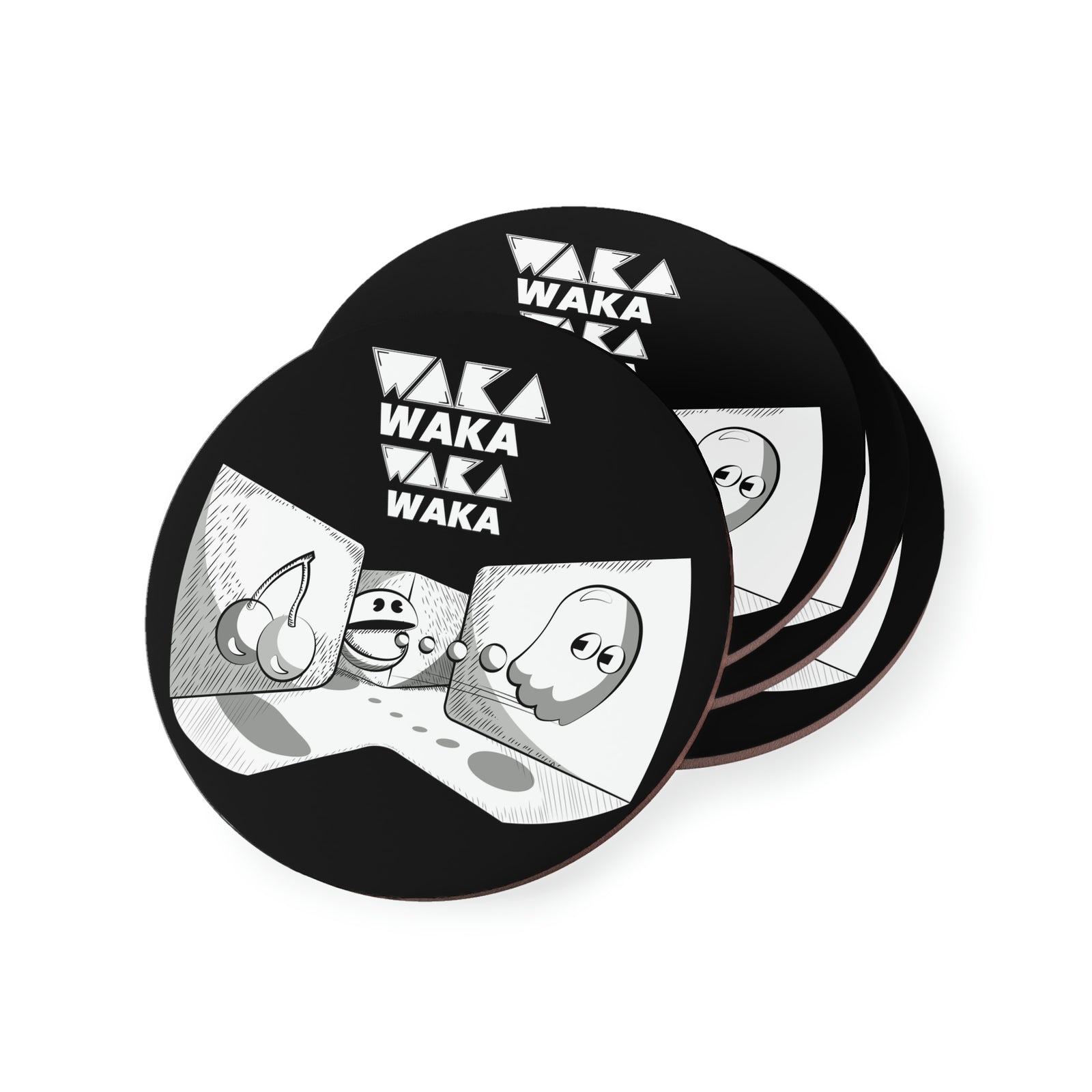 PacMan - WakaWaka - Coasters