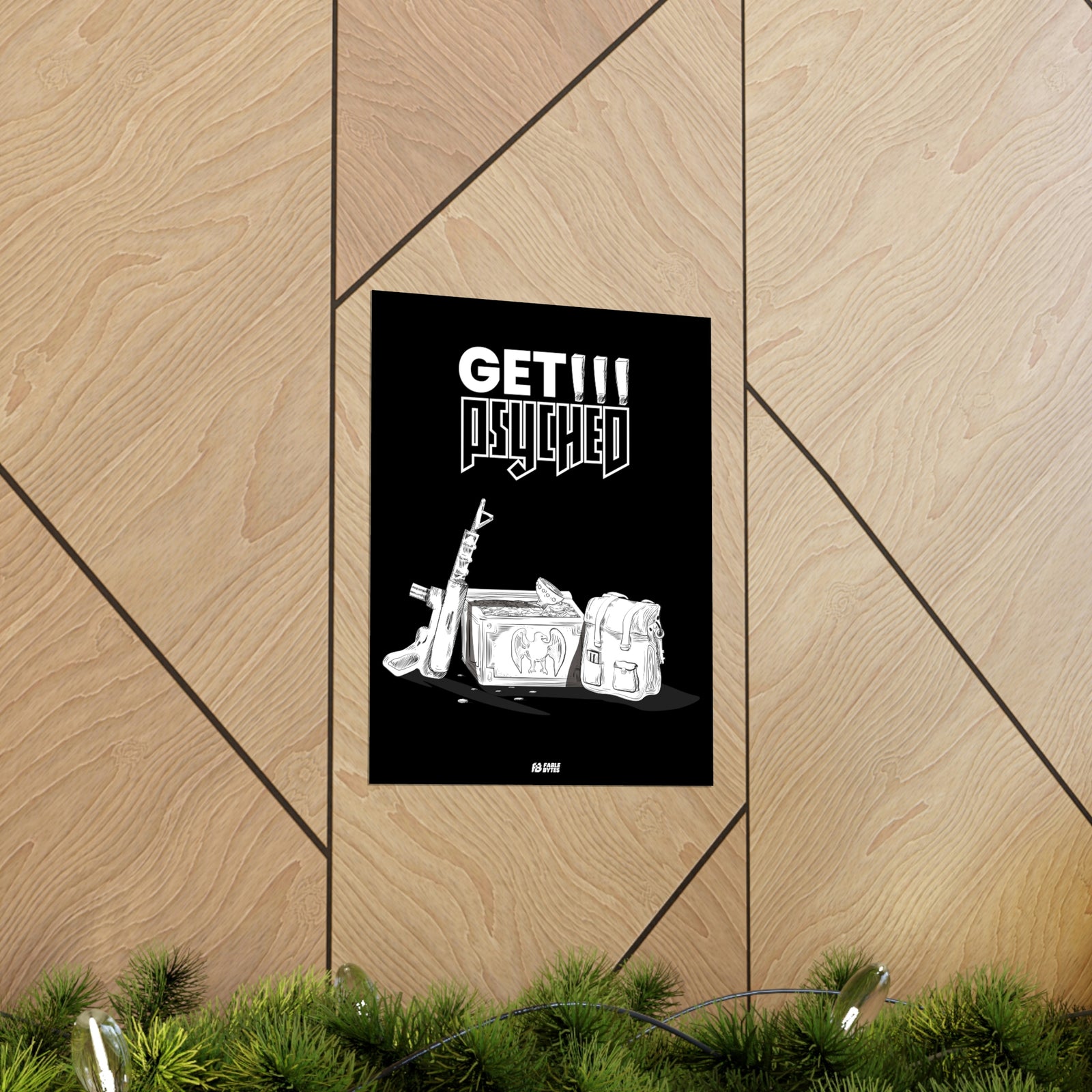 Wolfenstein 3D - Get Psyched - Matte Posters