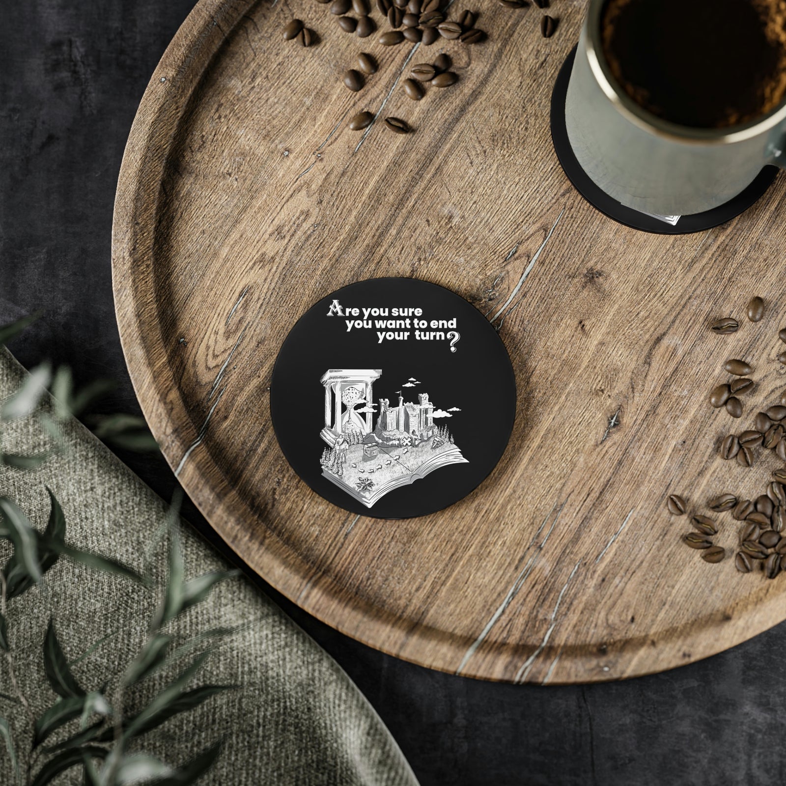 Heroes 3 - End Turn - Coasters