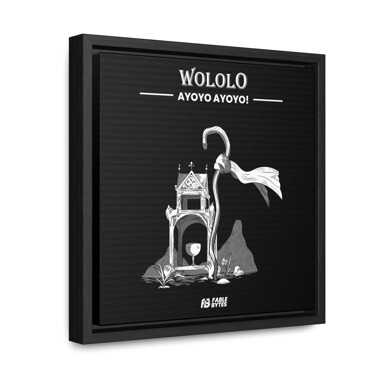 AoE - Wololo - Framed Canvas
