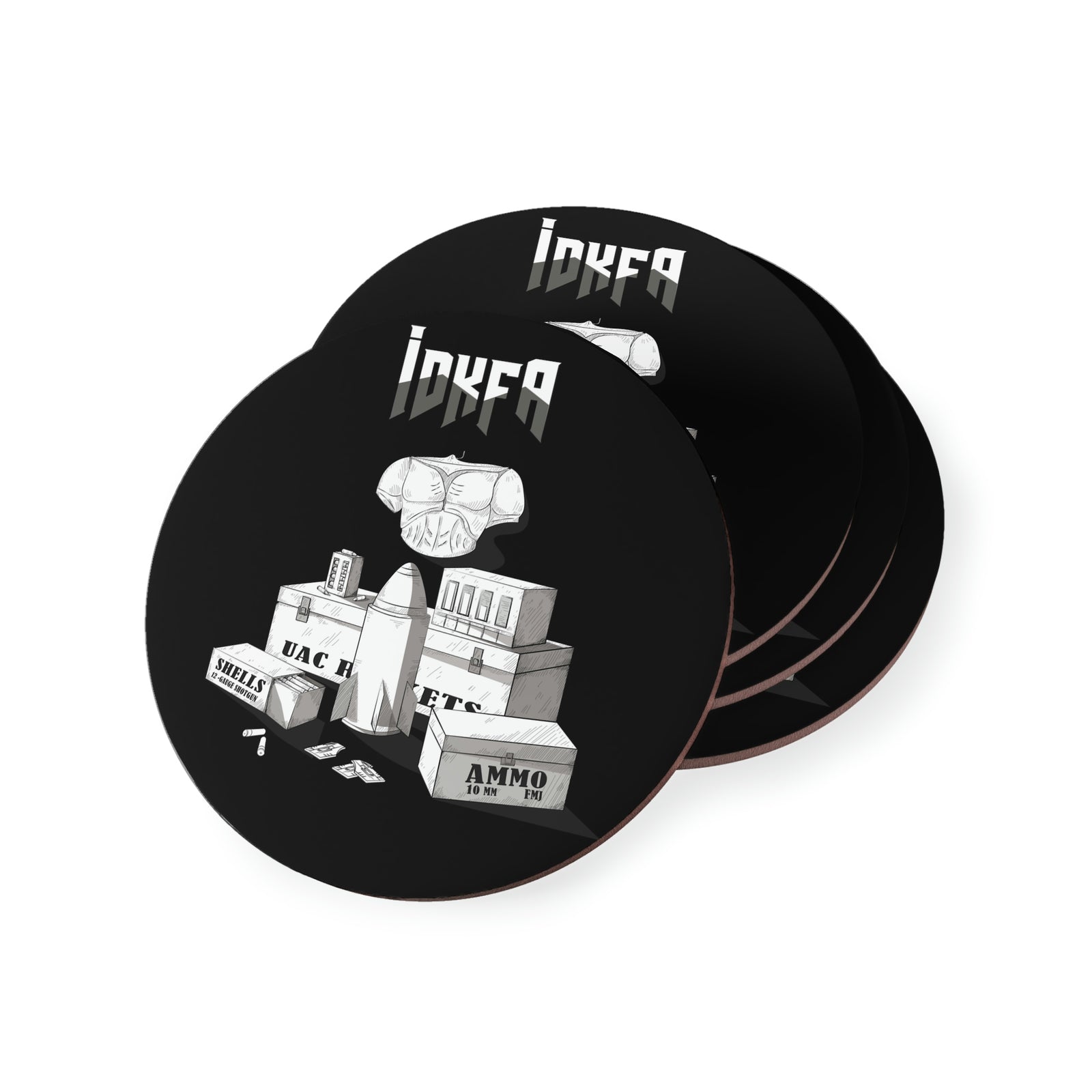 Doom - IDKFA - Coasters