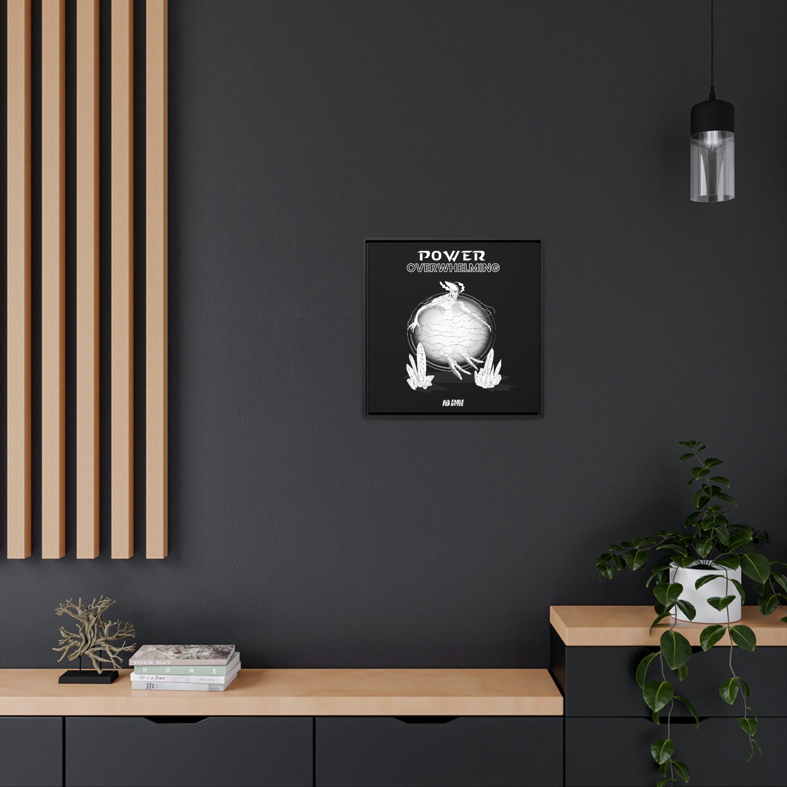 Starcraft - Power Overwhelming - Framed Canvas