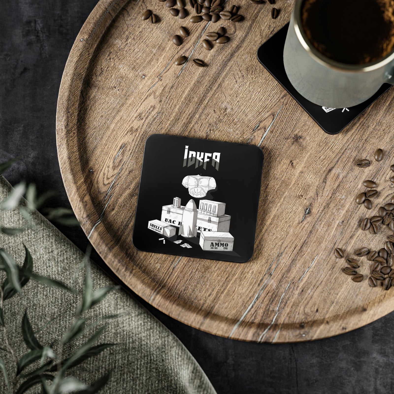 Doom - IDKFA - Coasters