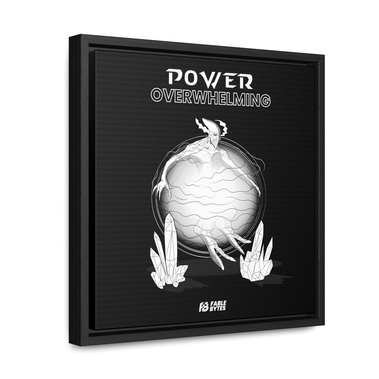 Starcraft - Power Overwhelming - Framed Canvas